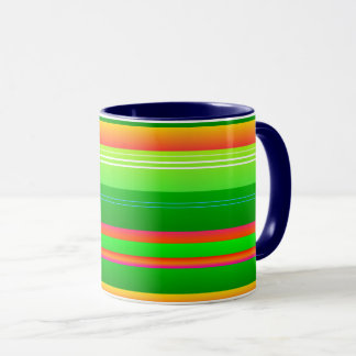 Gröntens julomformade moderna mugg