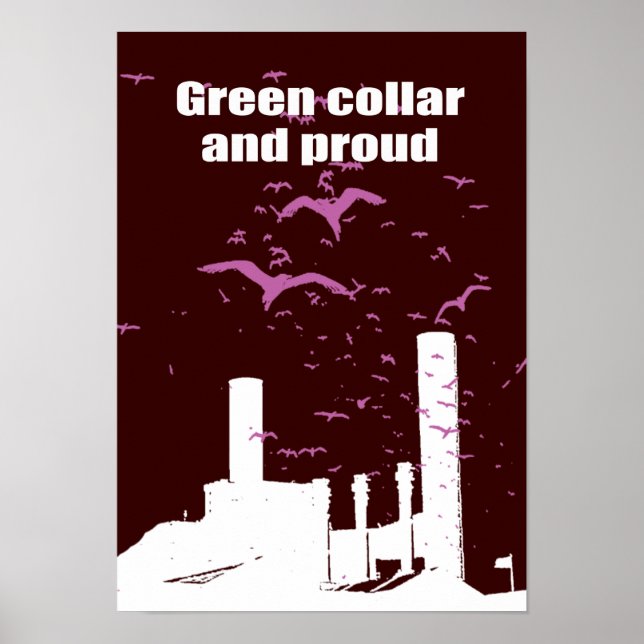 Gröntens krage och stolta poster (Framsidan)