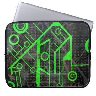 Gröntens krets laptop fodral