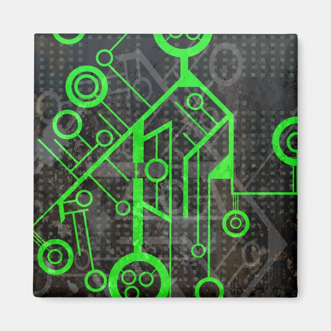 Gröntens krets magnet (Framsidan)