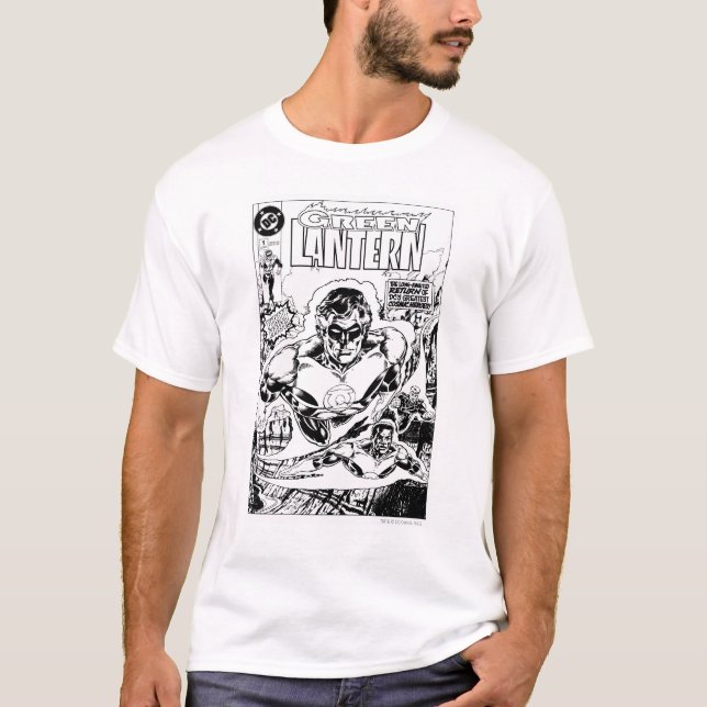 Gröntens landningsbanor Flygande, svart och vitt Tee Shirt (Framsida)