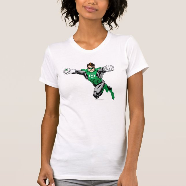 Gröntens Lanternt - Tittar framåt Tee Shirt (Framsida)