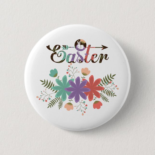 Gröntens Lila och rödblommor med Bunny Knapp (Framsida)