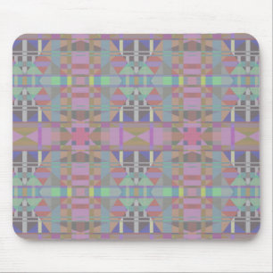 Gröntens Lila Rosa Geometric Musmatta