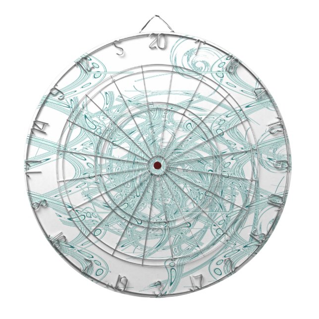 Gröntens ljusdesign på vitt piltavla (Framsidan)