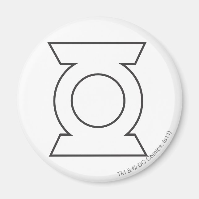 Gröntens Logotyp 16 Magnet (Framsidan)