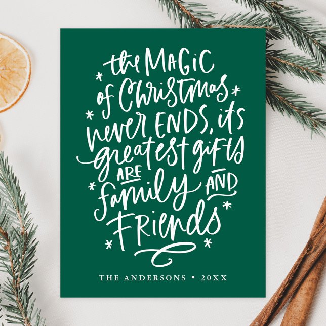 Gröntens magi utan foto helg vykort (Skapare uppladdad)