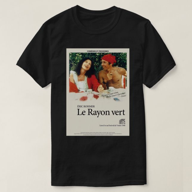 Gröntens Ray-Fransk Poster T Shirt (Design framsida)