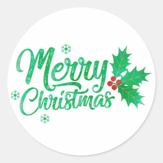 gröntens retroled grattis på födelsedagen runt klistermärke