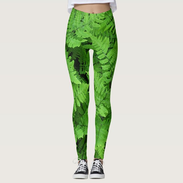Gröntens skönhet leggings (Framsida)