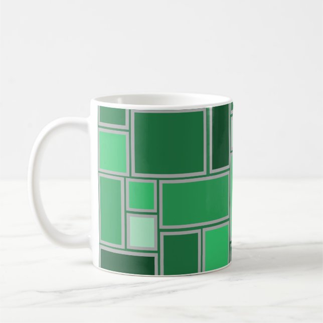 Gröntens skuggor kaffemugg (Vänster)