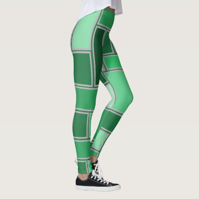 Gröntens skuggor leggings (Höger)