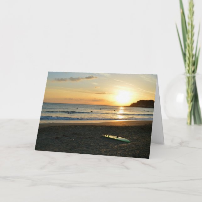 Gröntens surfboard kort (Framsida)