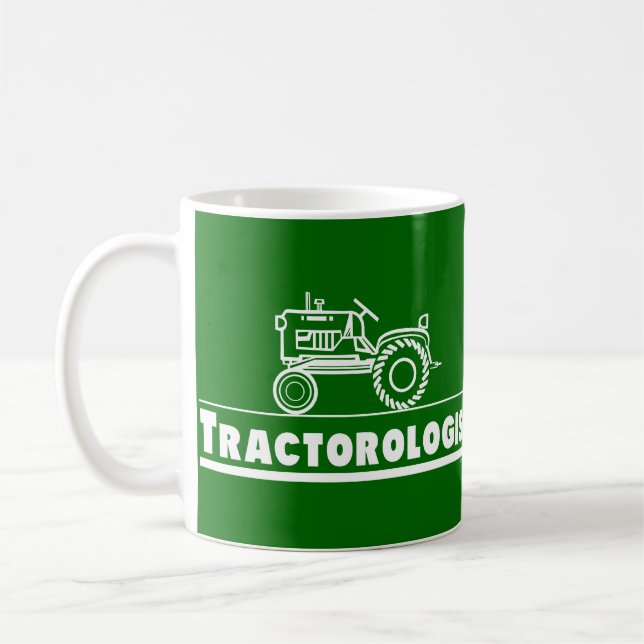 Gröntens traktorolog kaffemugg (Vänster)