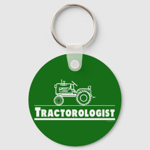 Gröntens traktorolog nyckelring