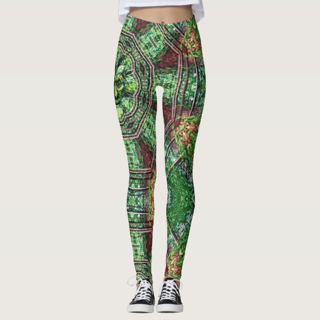 Gröntens verklighet leggings (Framsida)