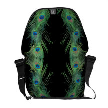 Gröntfjädrar med svart