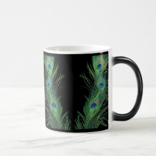 Gröntfjädrar med svart magisk mugg