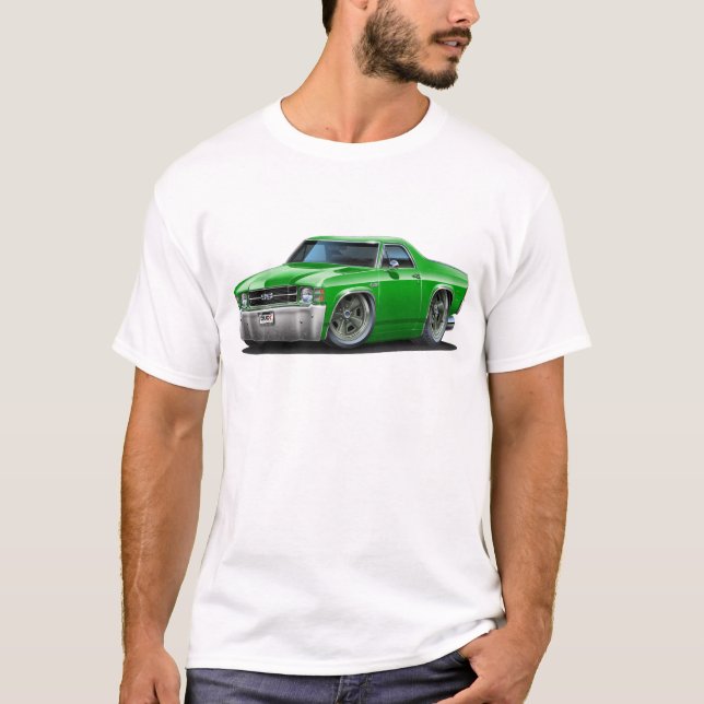 Gröntlastbil 1971-72 för El Camino Tee (Framsida)