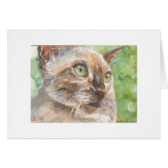 Gröntögon Hälsningskort (Framsidan Horizontal)