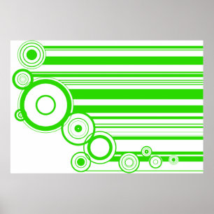 Gröntringar & randar poster