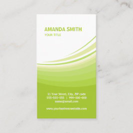 Gröntvågarvisitkort Visitkort