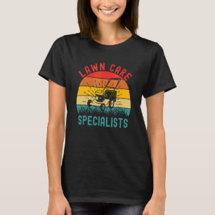 Grönyta Specialist Retro Ridningsgräsklippare Grä T Shirt