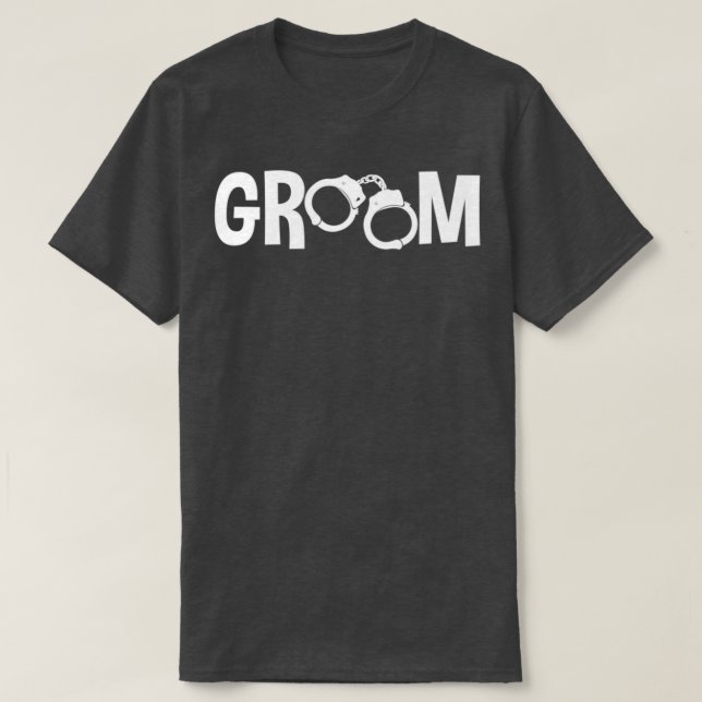 Groom arresterad t shirt (Design framsida)
