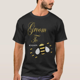 Groom att vara kandidat-part personaliserar t shirt