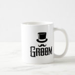 Groom Bachelor Party Top hat Bröllop Funny Matchin Kaffemugg<br><div class="desc">Groom Bachelor Party Top hat Bröllop Funny Matching Group</div>