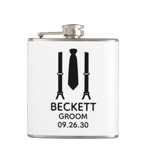 Groom Black Tie Fickplunta