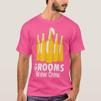 Groom Brew Crew T Shirt