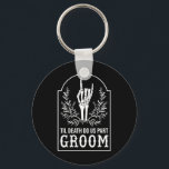 Groom Bride Skeleton Hand Par Matching Bröllop Nyckelring<br><div class="desc">Groom Bride Skeleton Hand Par Matching Bröllop Halloween</div>