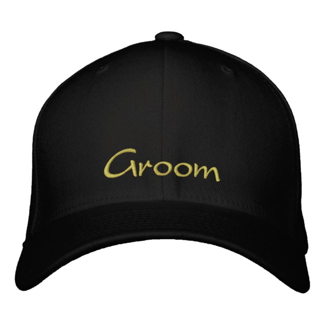 Groom Broderad Keps (Framsida)