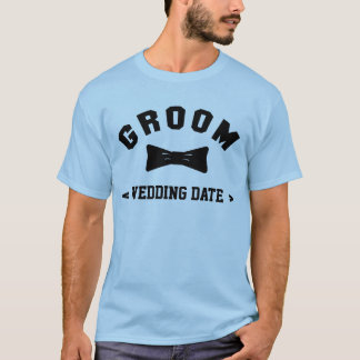 Groom (Bröllop-datum) T-Shirt