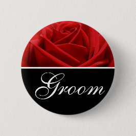 Groom Bröllop designerad Stift Knapp