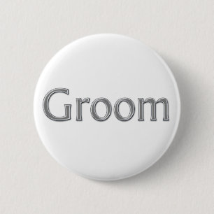 Groom Bröllop-knapp Knapp