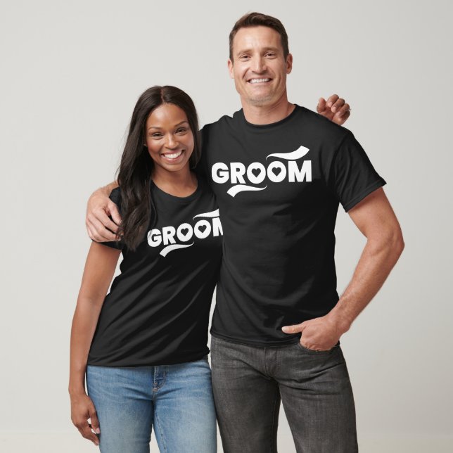 Groom Bröllop T Shirt (Unisex)