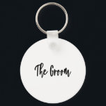 Groom - Bröllopsdagen Hämta Redo för Bachelor-part Nyckelring<br><div class="desc">Groom - Bröllopsdagen Hämta Redo för Bachelor-parti</div>