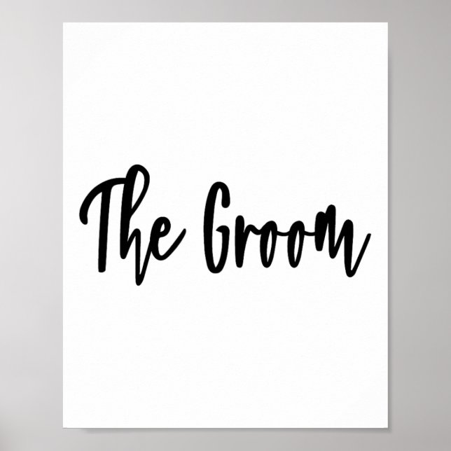 Groom - Bröllopsdagen Hämta Redo för Bachelor-part Poster (Framsidan)