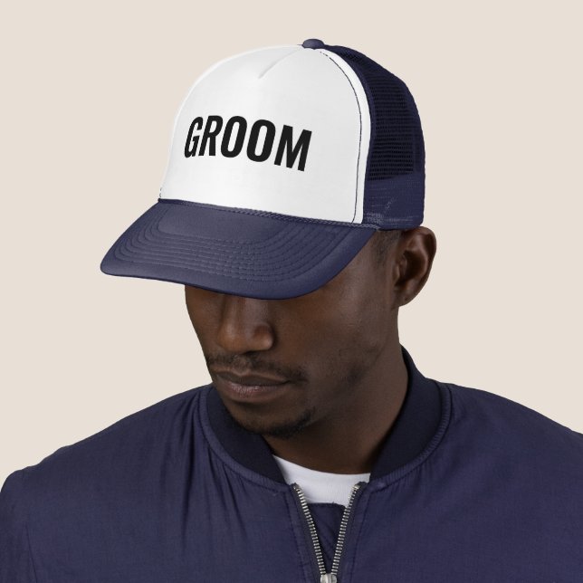 GROOM CAP HAT KEPS (In Situ)