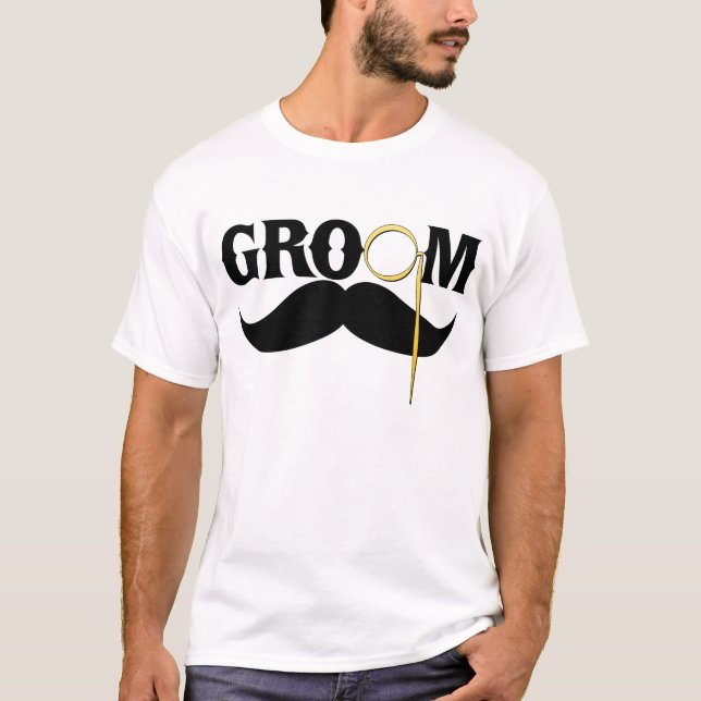 Groom Classic gentleman T-shirt (Framsida)
