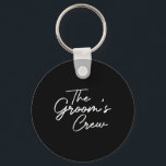 Groom Crew Bachelor Party Marskalkar Stag Group ut Nyckelring<br><div class="desc">Groom Crew Bachelor Party Marskalkars Stag Group Outfit Manar</div>