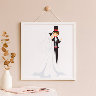 Groom Dancing Poster