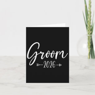 Groom Est 2026 Married Bröllop Förlovningsfest Hu Kort