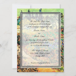 Groom-föräldrars bröllopsinbjudningar inbjudningar