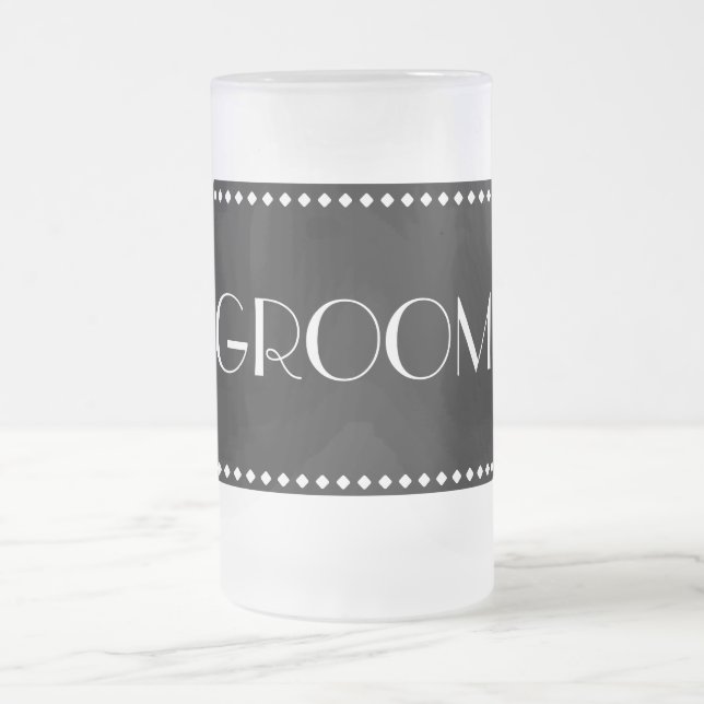 Groom Frosted Mugg (Center)