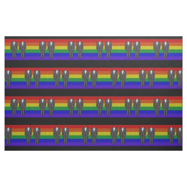 Groom & Groom Tyg (Fat Quarter)