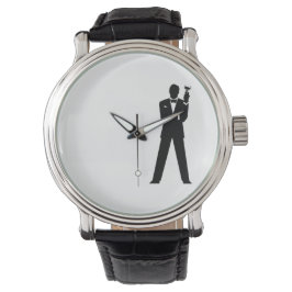Groom, Groomsman eller Best Man's Watch Armbandsur
