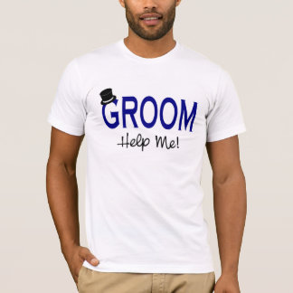 Groom Hjälp mig att blåsa Tee Shirt